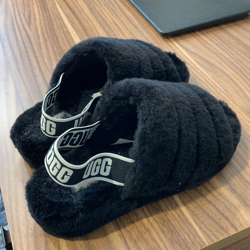 UGG Fluff Yeah Platform Slippers
